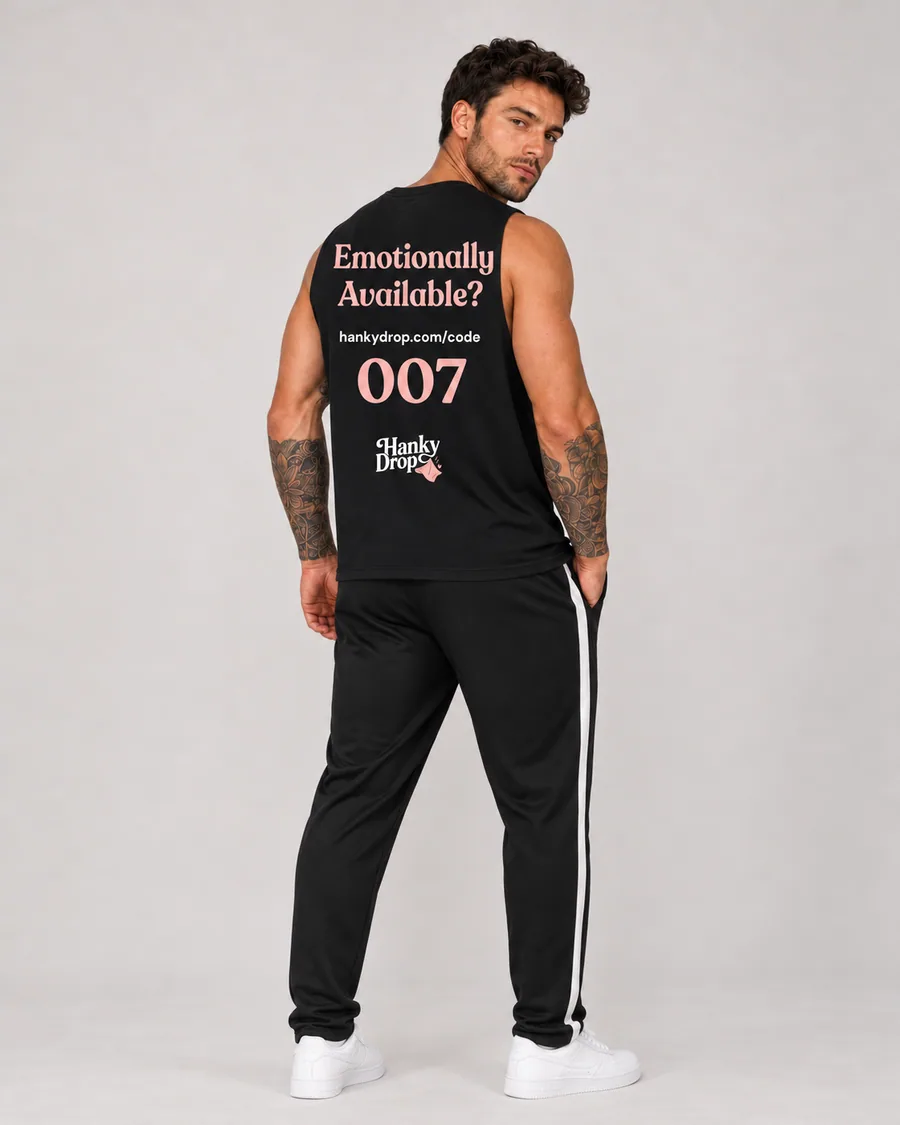 Men's Gym Top — Black