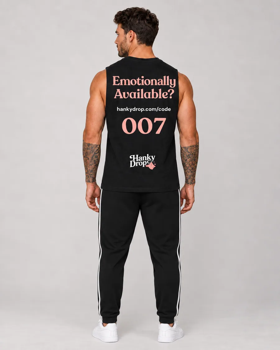 Men's Gym Top — Black