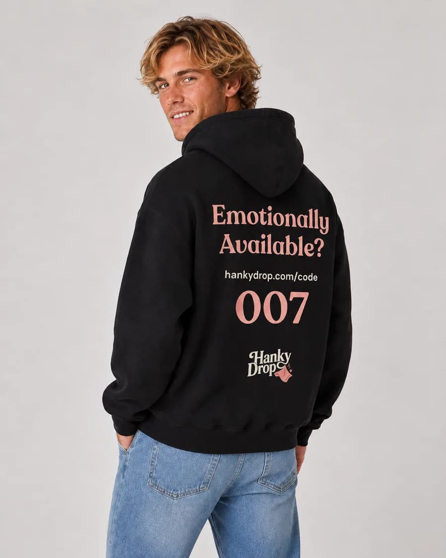 Men's Hoodie — Black