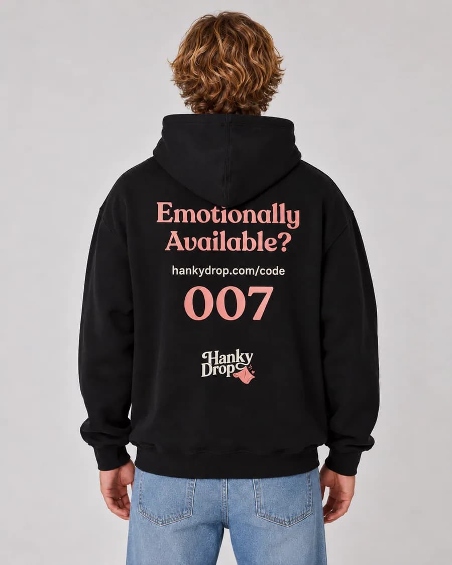 Men's Hoodie — Black