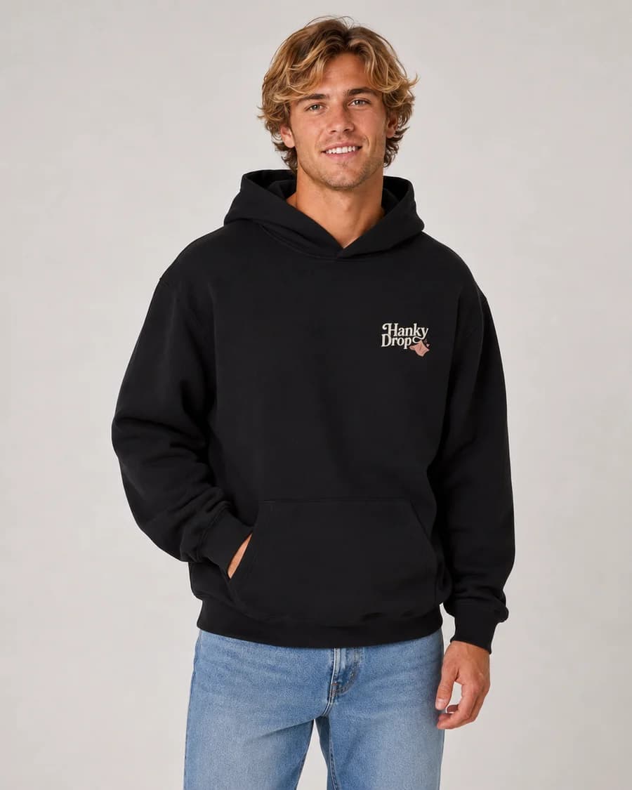 Men's Hoodie — Black