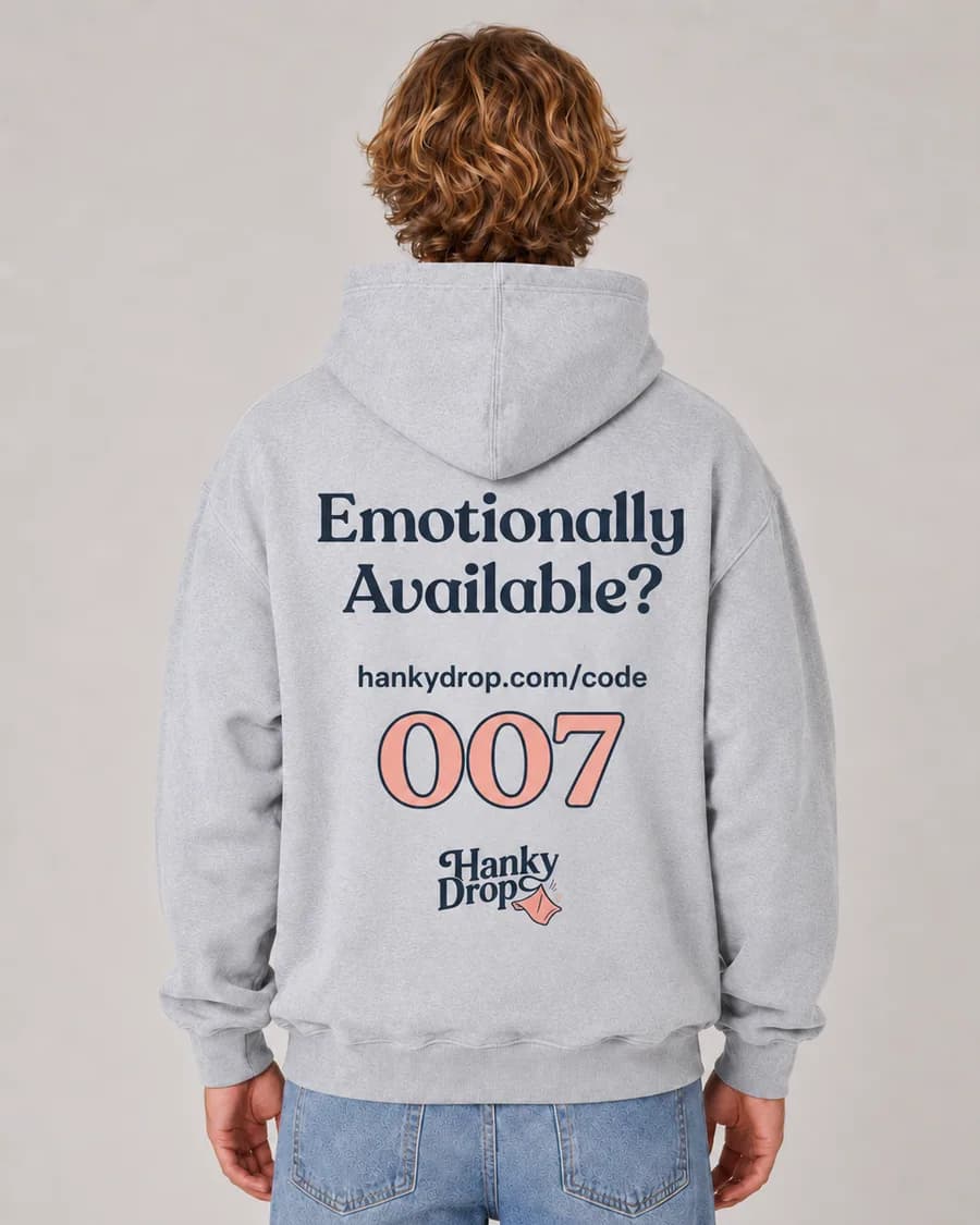 Men's Hoodie — Grey Marle