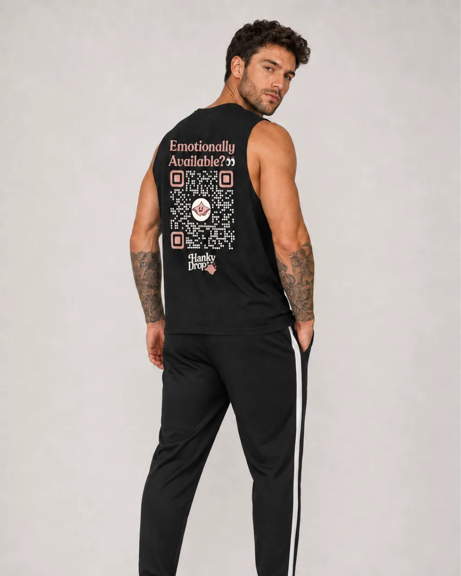 Men's Gym Top — Black