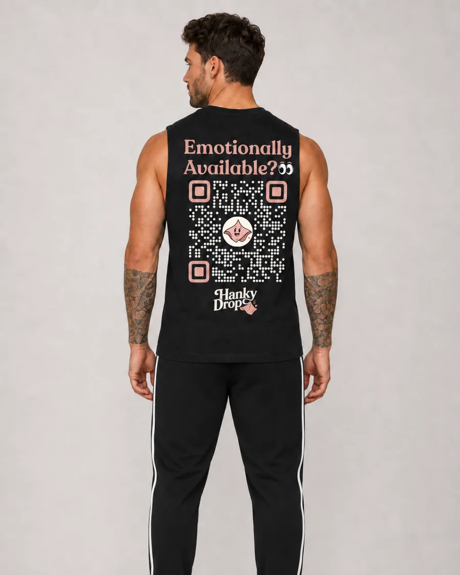 Men's Gym Top — Black