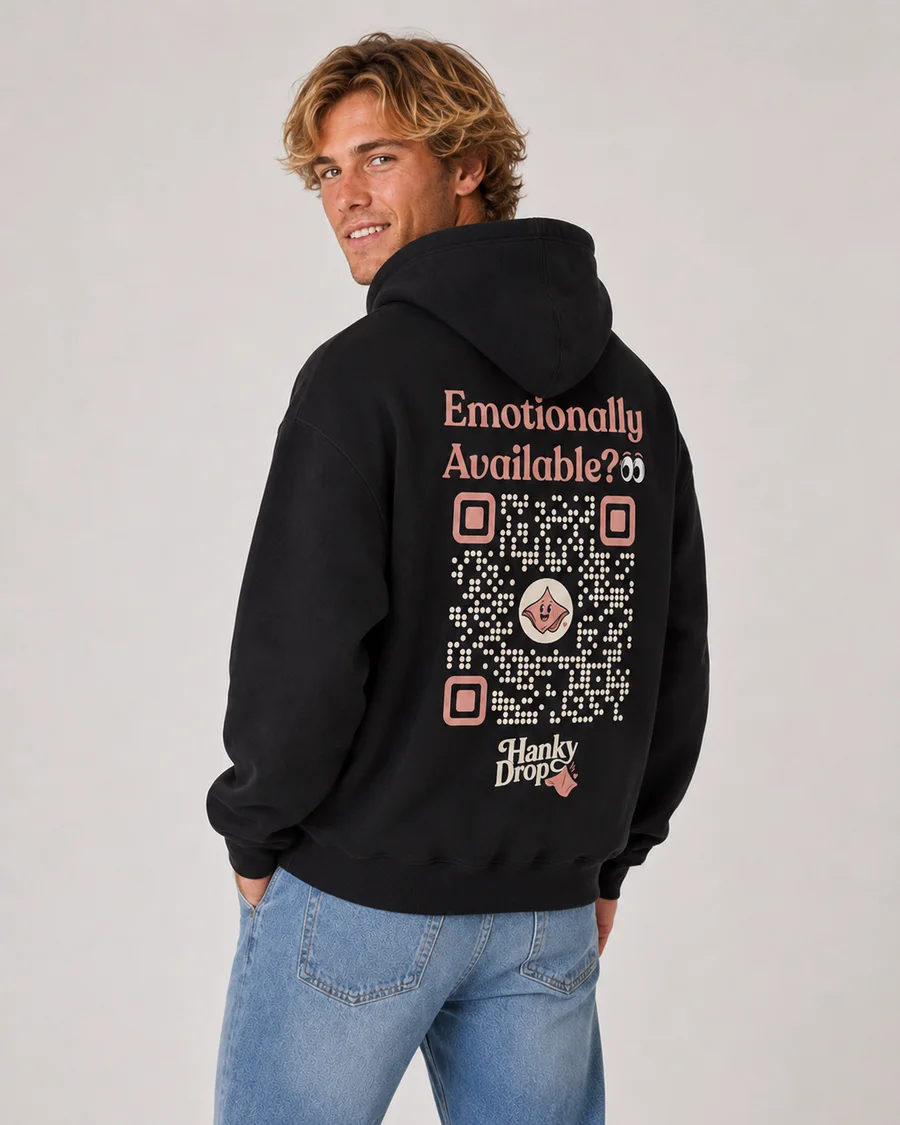 Men's Hoodie — Black