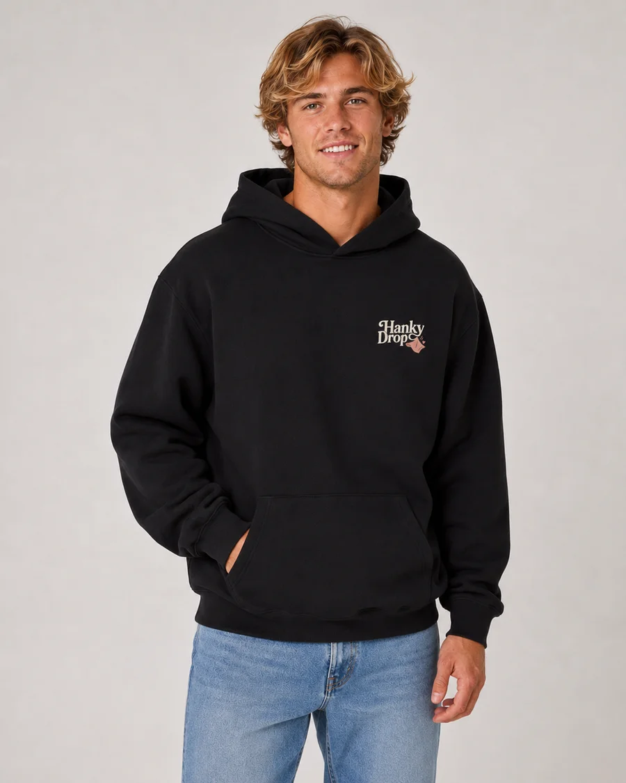 Men's Hoodie — Black