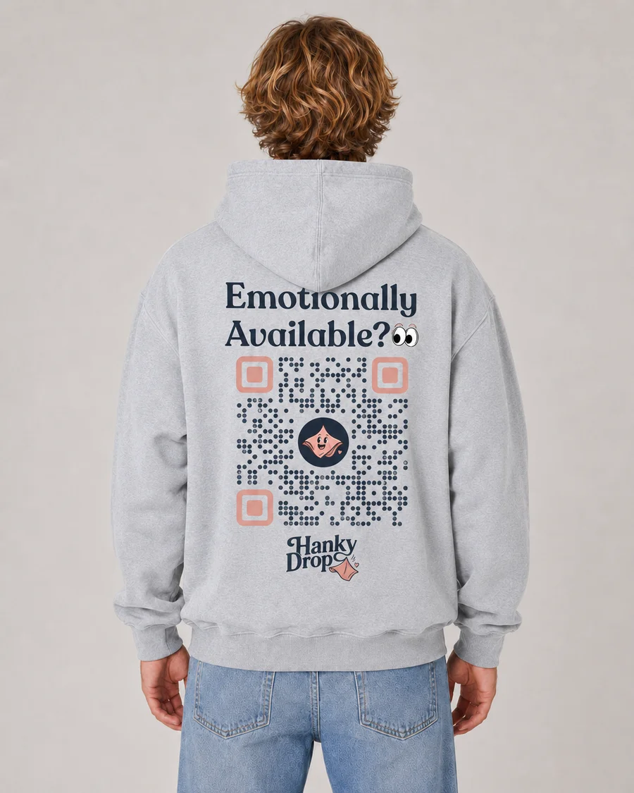 Men's Hoodie — Grey Marle