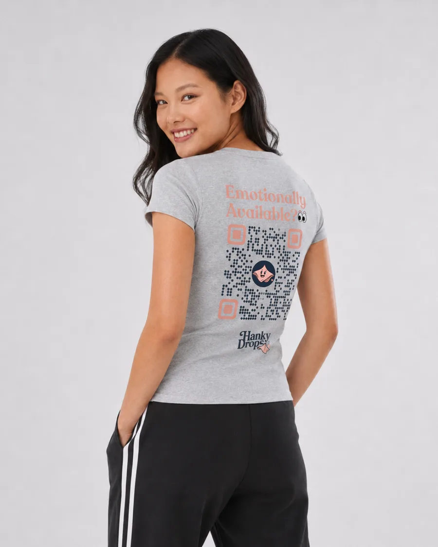 Women's Fitted Tee — Grey Marle