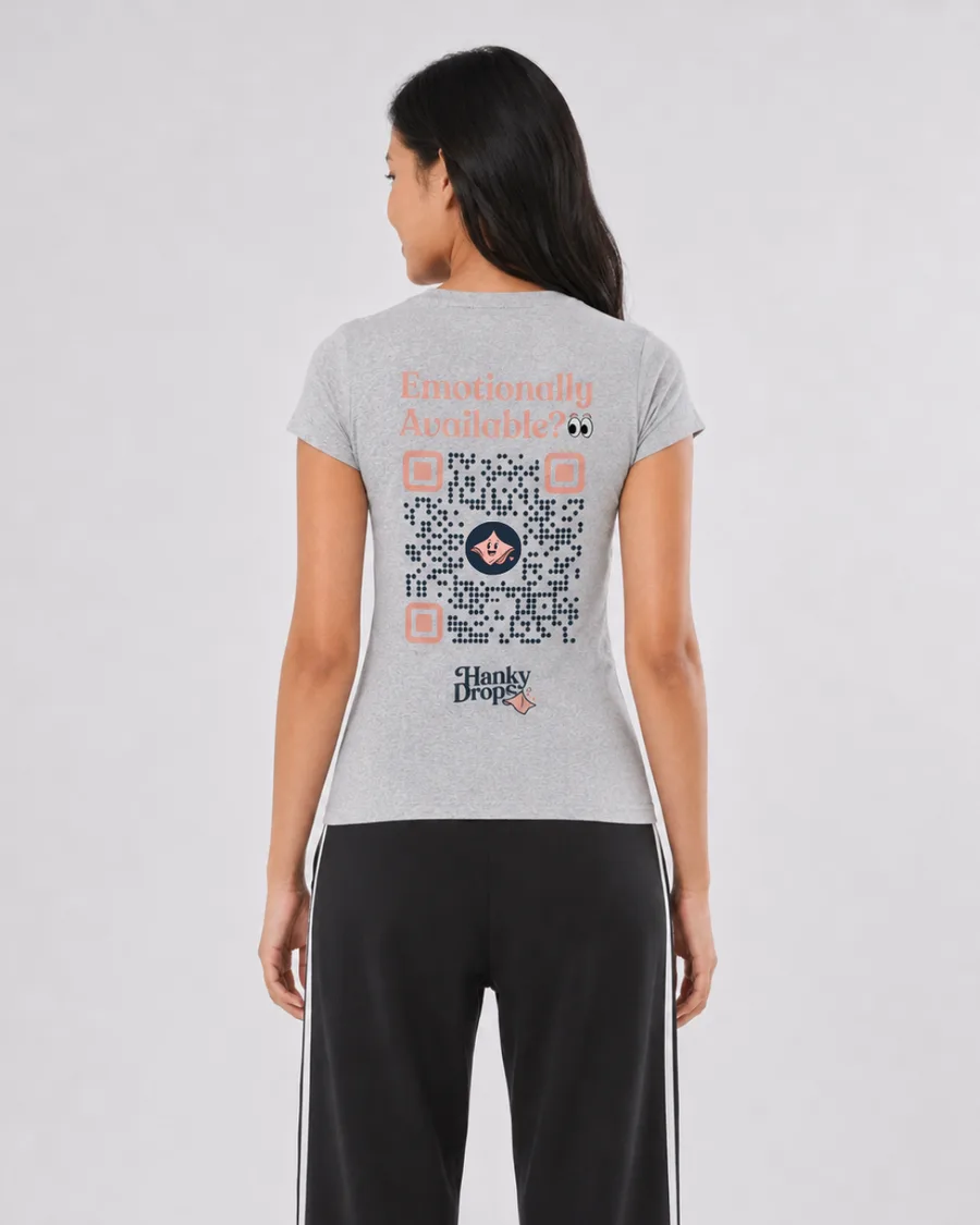 Women's Fitted Tee — Grey Marle