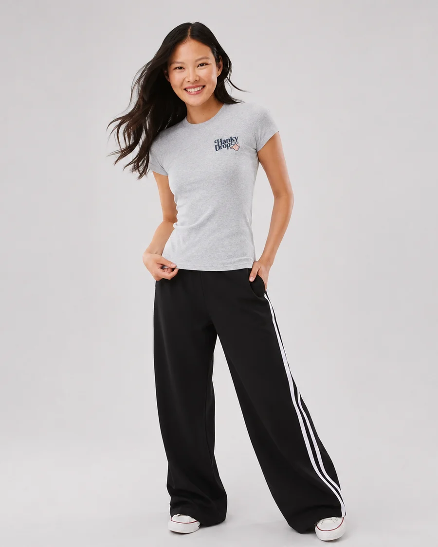 Women's Fitted Tee — Grey Marle