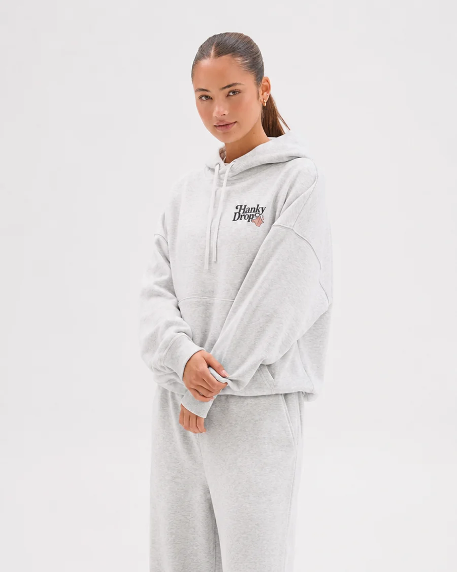 Women's Hoodie — Grey Marle
