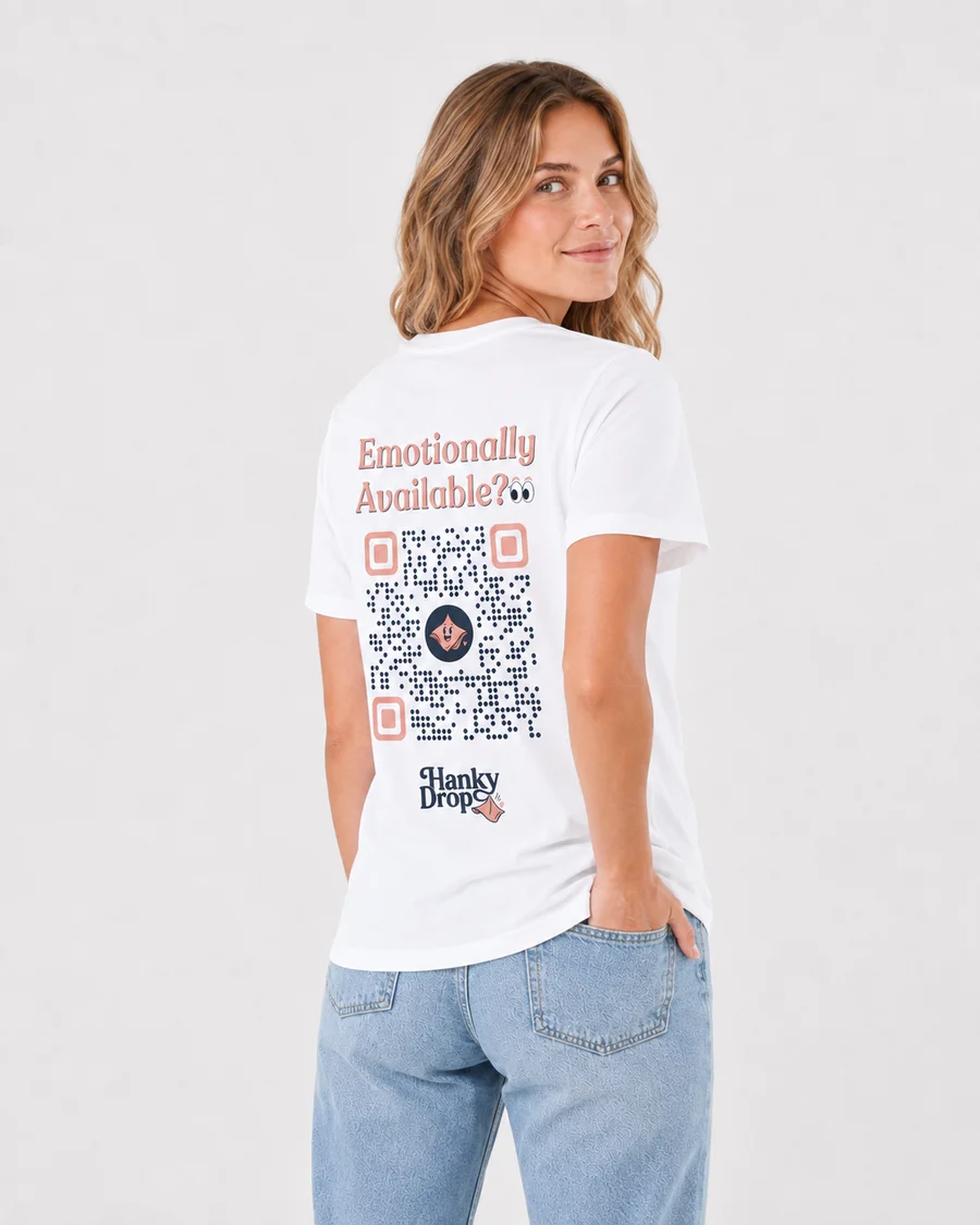 Women's Relaxed Tee — White