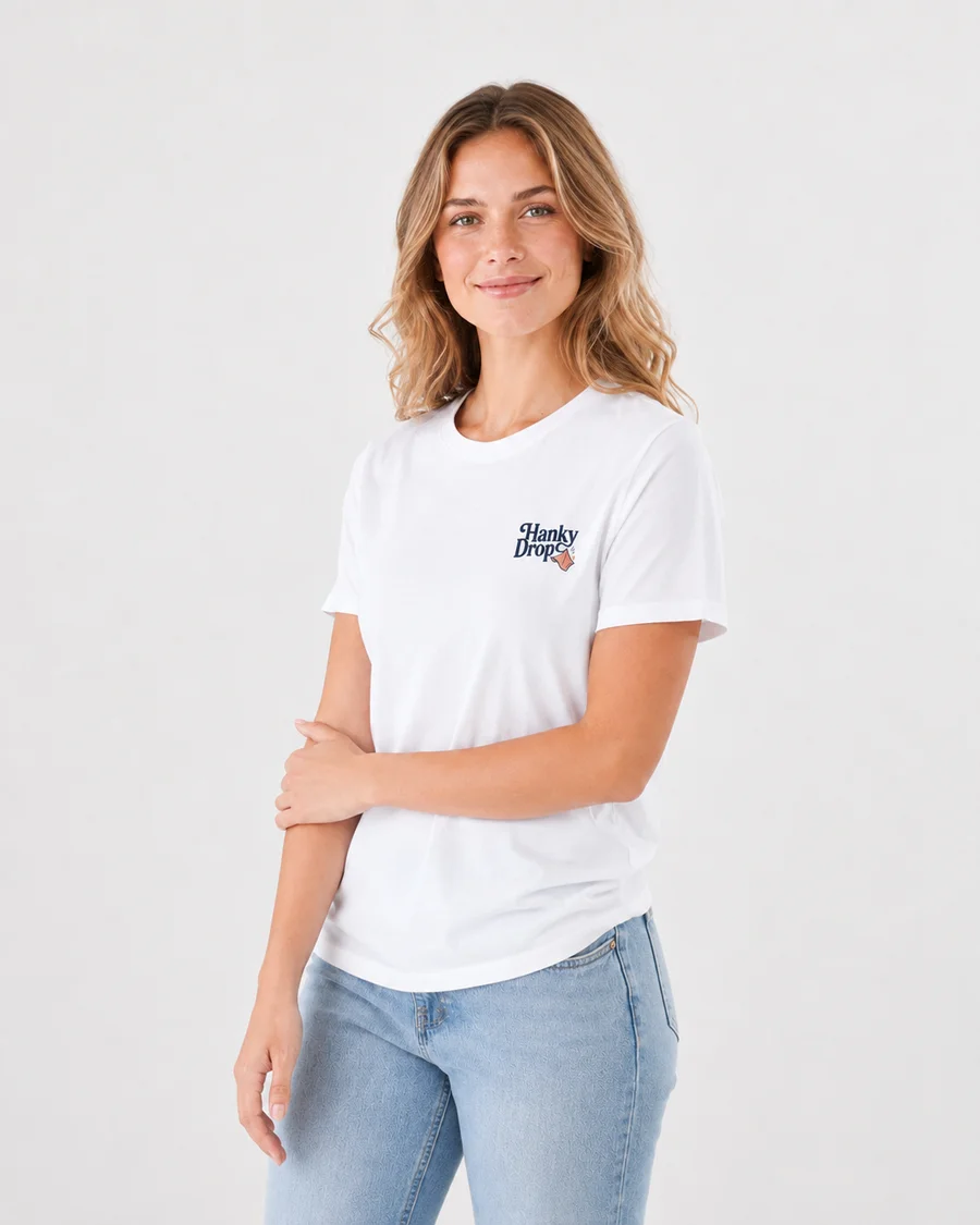 Women's Relaxed Tee — White